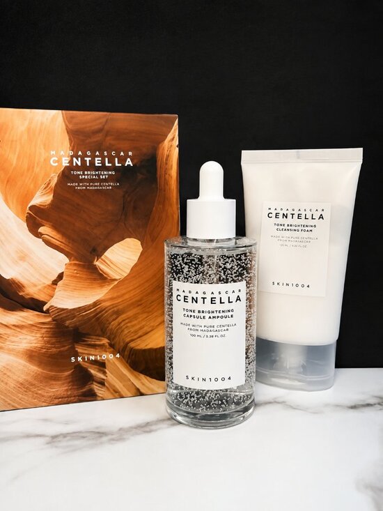 Madagascar Centella Other - NIB SKIN1004 Centella Brightening Set ✨ Capsule Ampoule 3.38oz + Cream + Mask